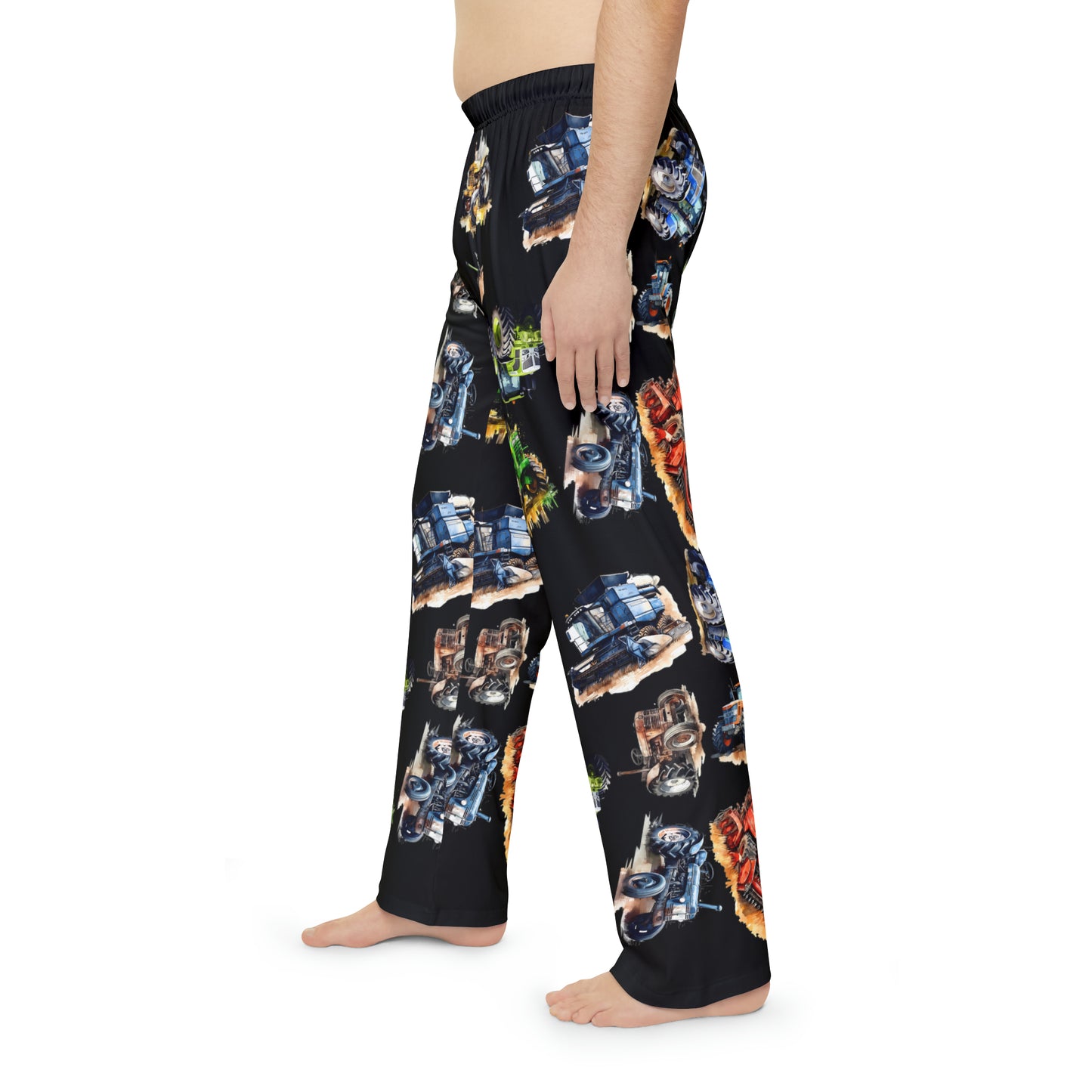 Farm Tractor Men's Pajama Pants (AOP)