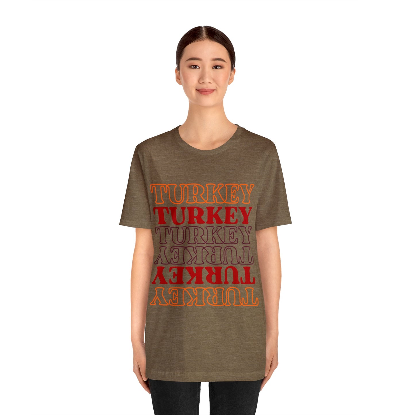 Turkey Turkey Turkey Unisex Jersey Short Sleeve Tee