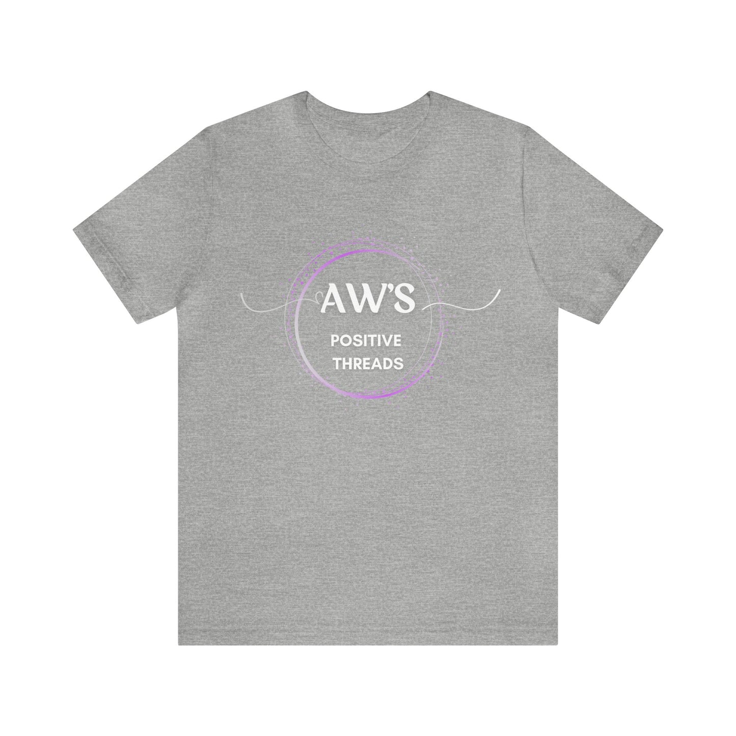 AW's Positive Threads Unisex Jersey Short Sleeve Tee