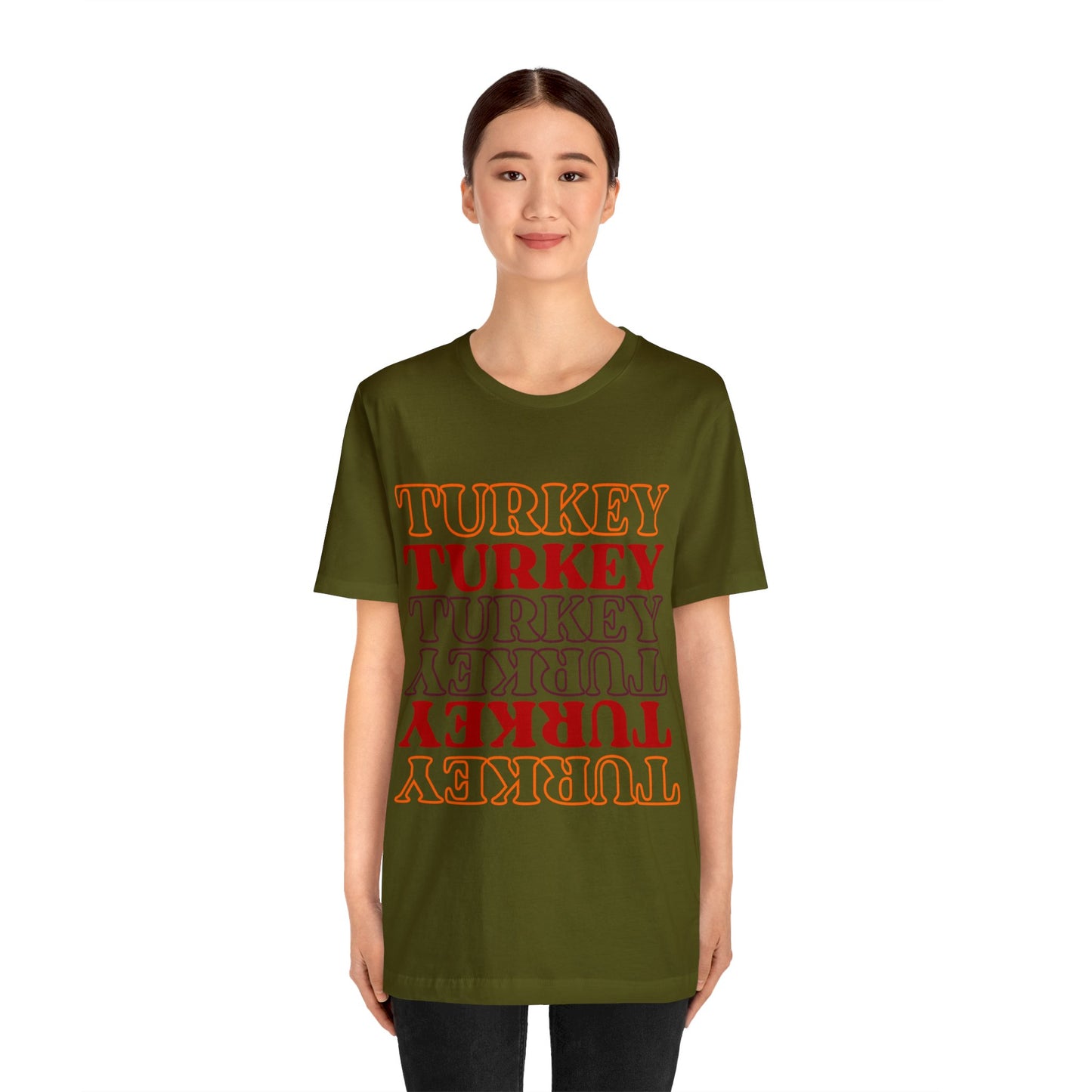 Turkey Turkey Turkey Unisex Jersey Short Sleeve Tee