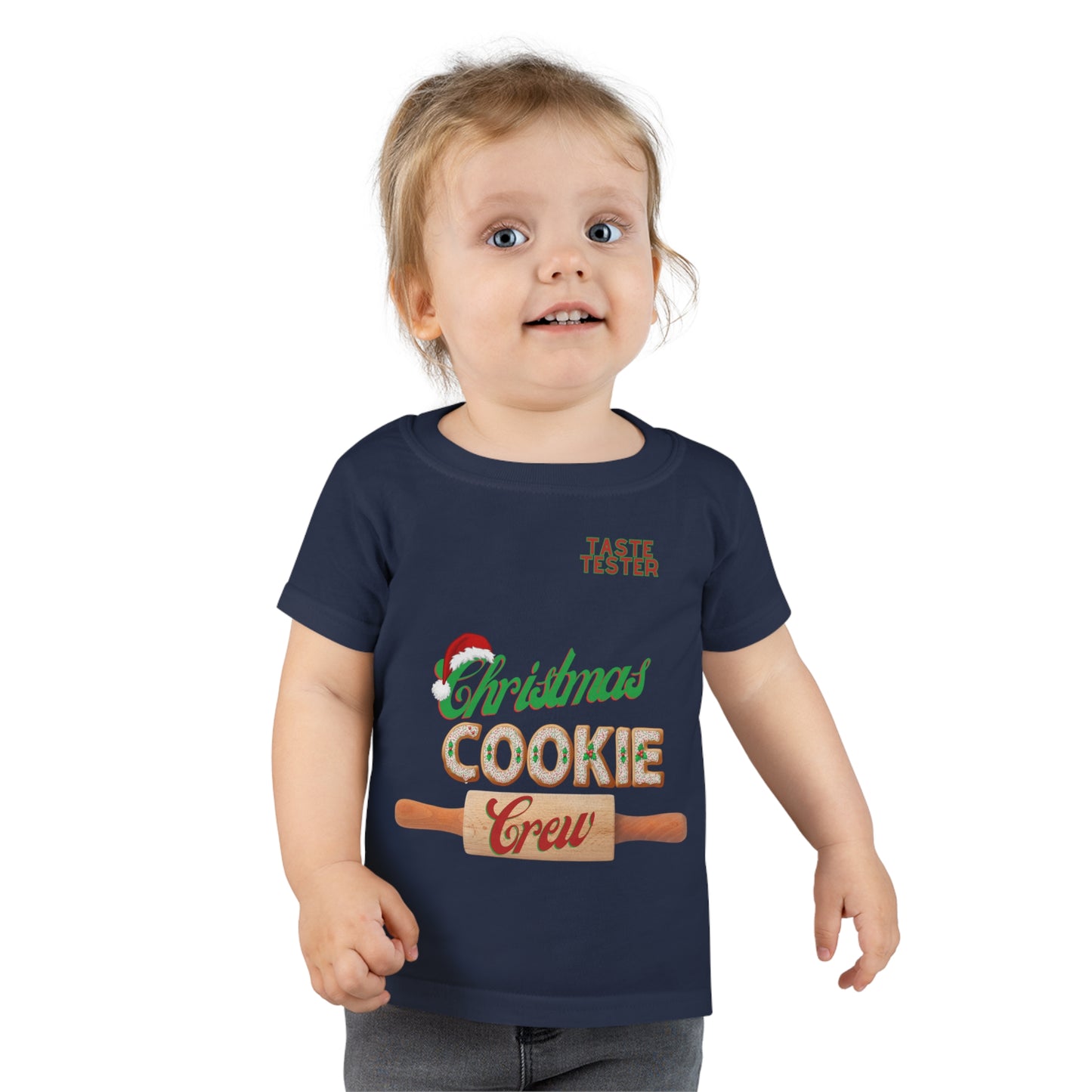 Toddler Taste Tester Christmas Cookie Crew T-shirt