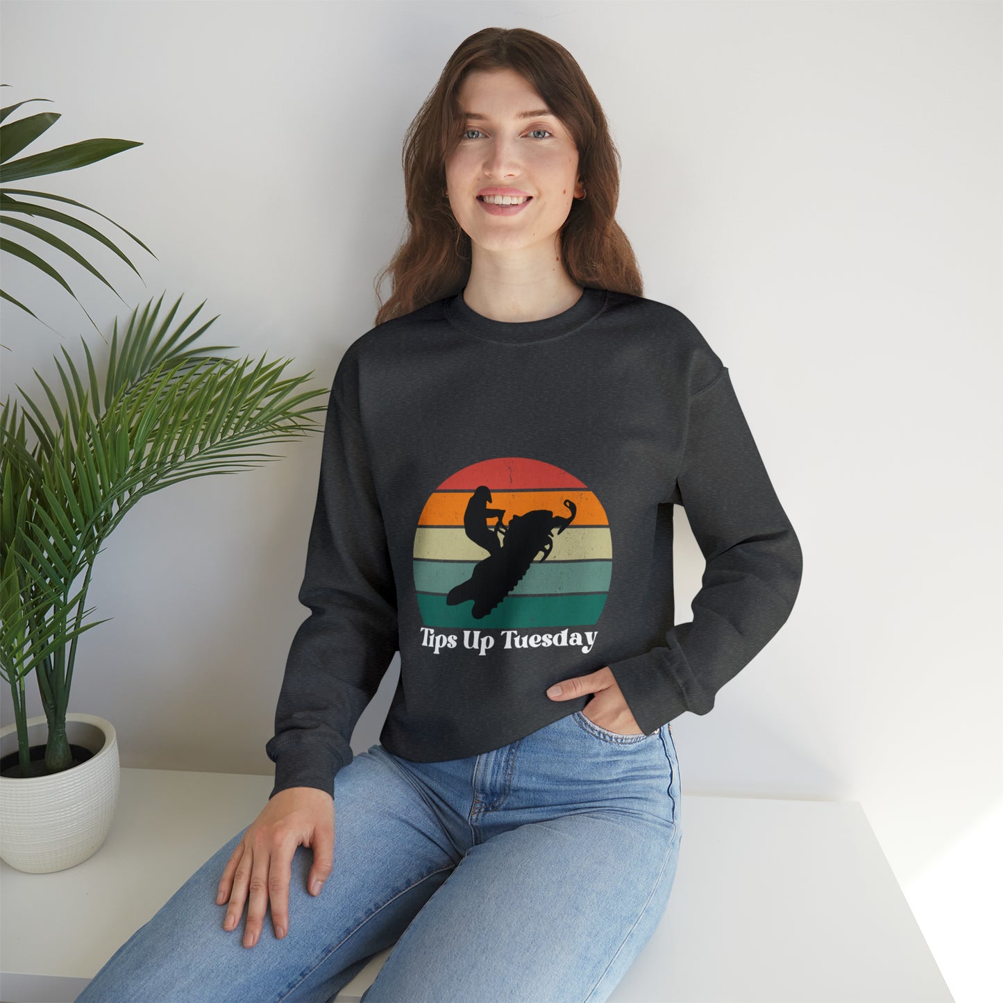 Tip up Tuesday Unisex Heavy Blend™ Crewneck Sweatshirt