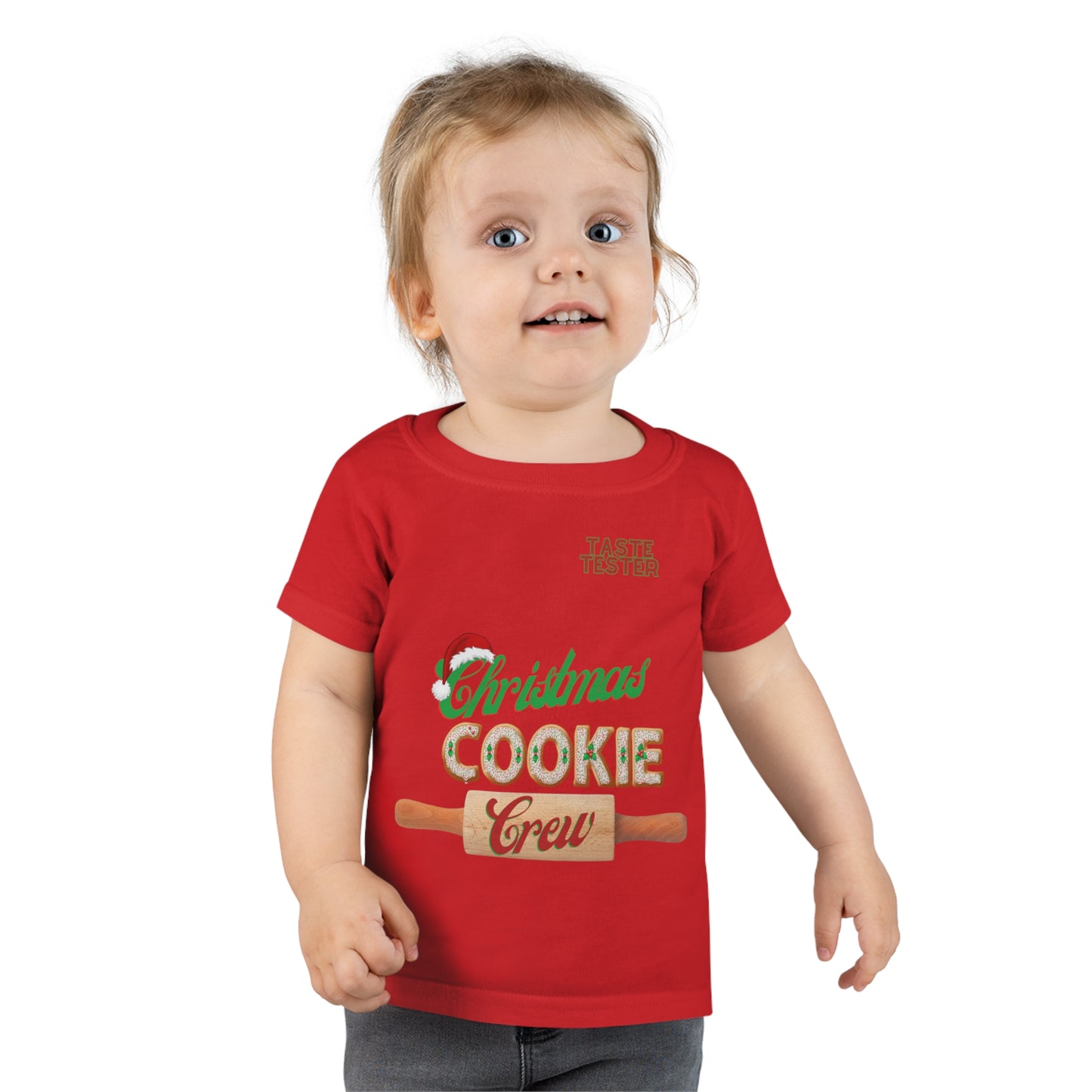 Toddler Taste Tester Christmas Cookie Crew T-shirt