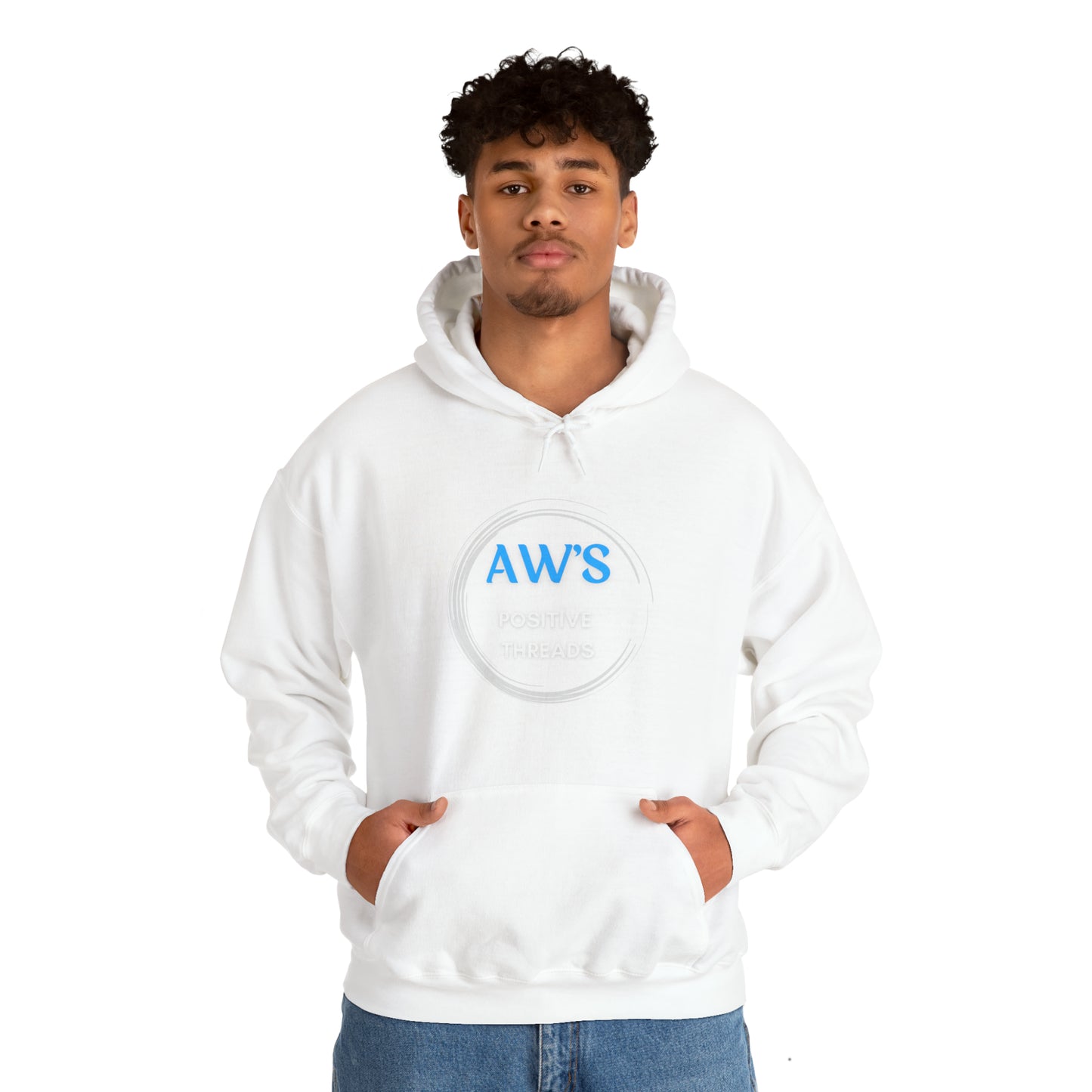 AW's Positive Threads Unisex Heavy Blend™ Hooded Sweatshirt