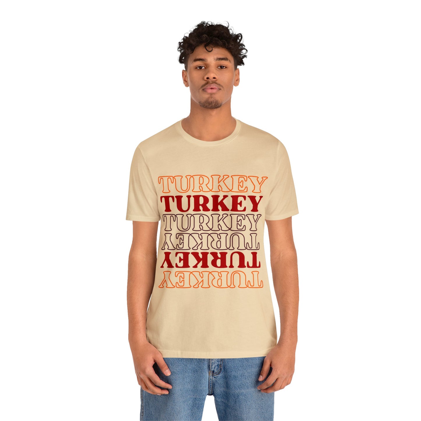 Turkey Turkey Turkey Unisex Jersey Short Sleeve Tee