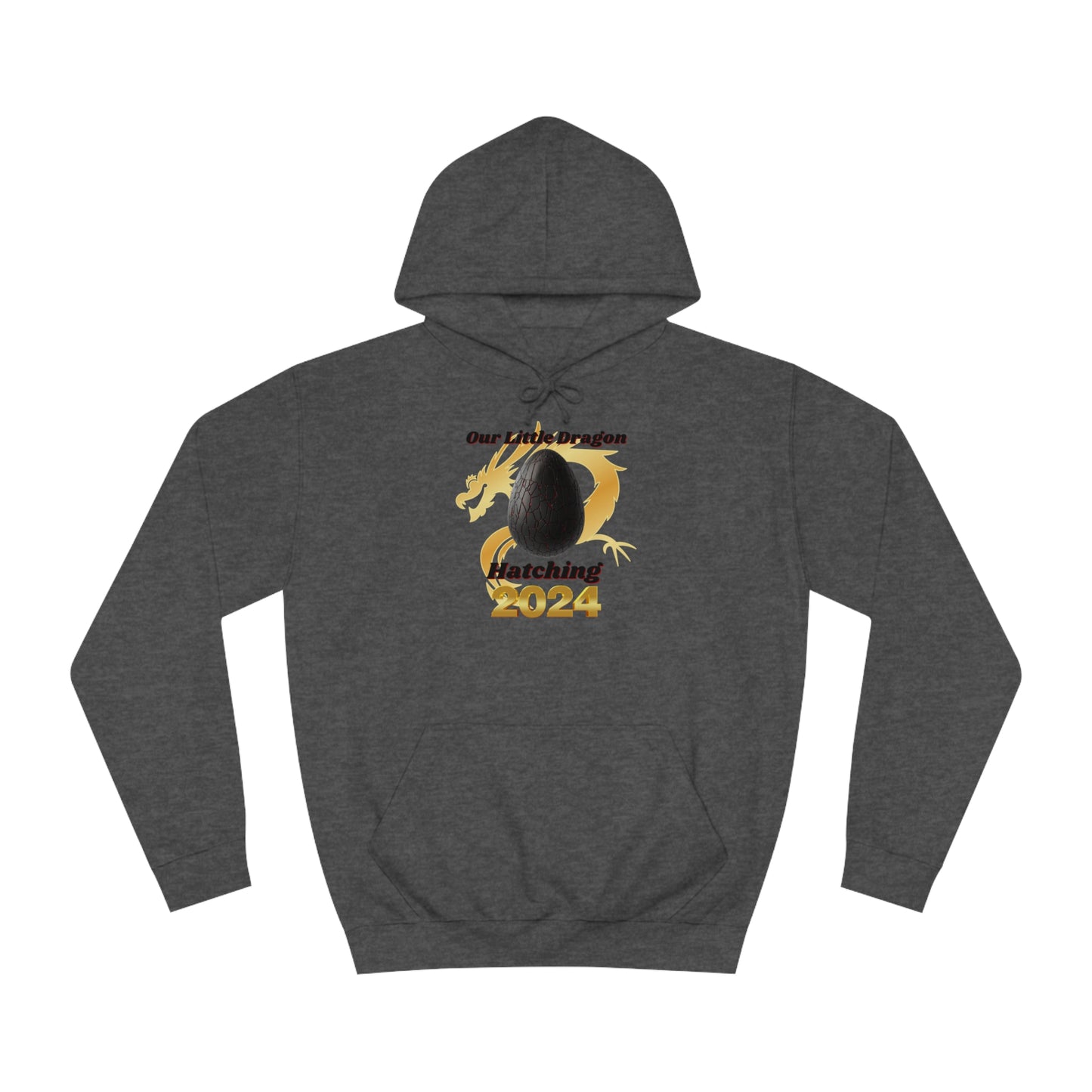 Our Little Dragon Hatching 2024 Unisex College Hoodie