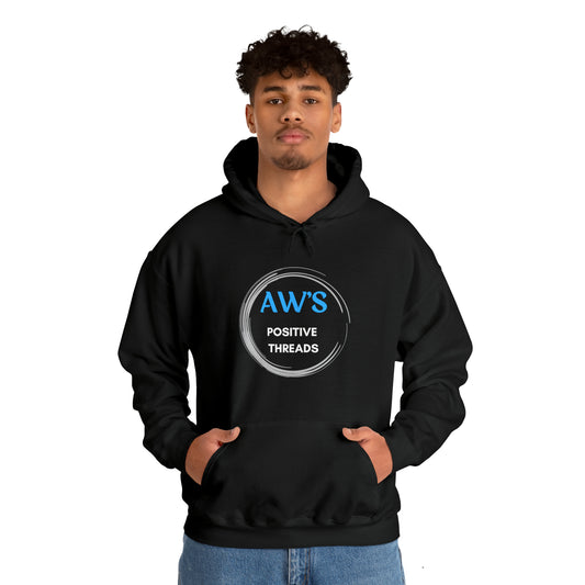 AW's Positive Threads Unisex Heavy Blend™ Hooded Sweatshirt