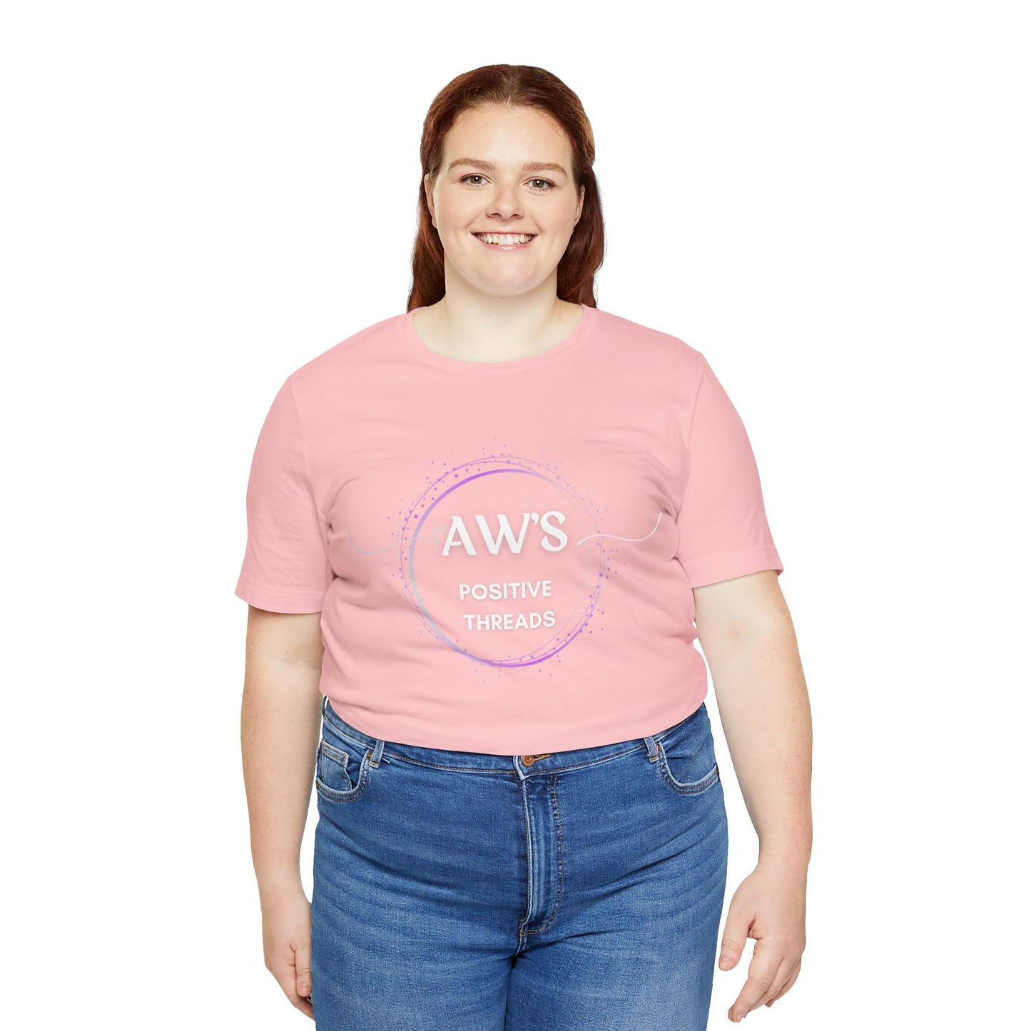 AW's Positive Threads Unisex Jersey Short Sleeve Tee