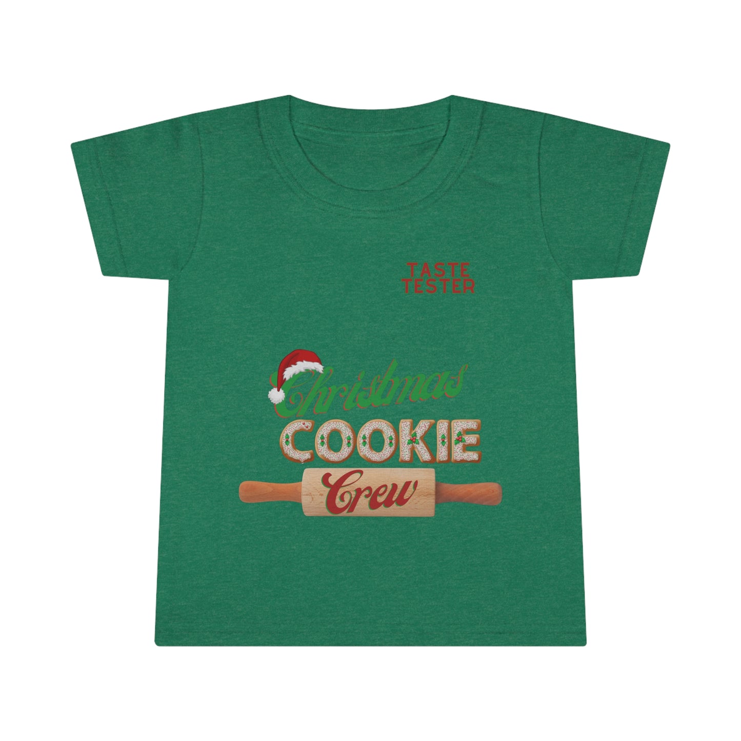 Toddler Taste Tester Christmas Cookie Crew T-shirt