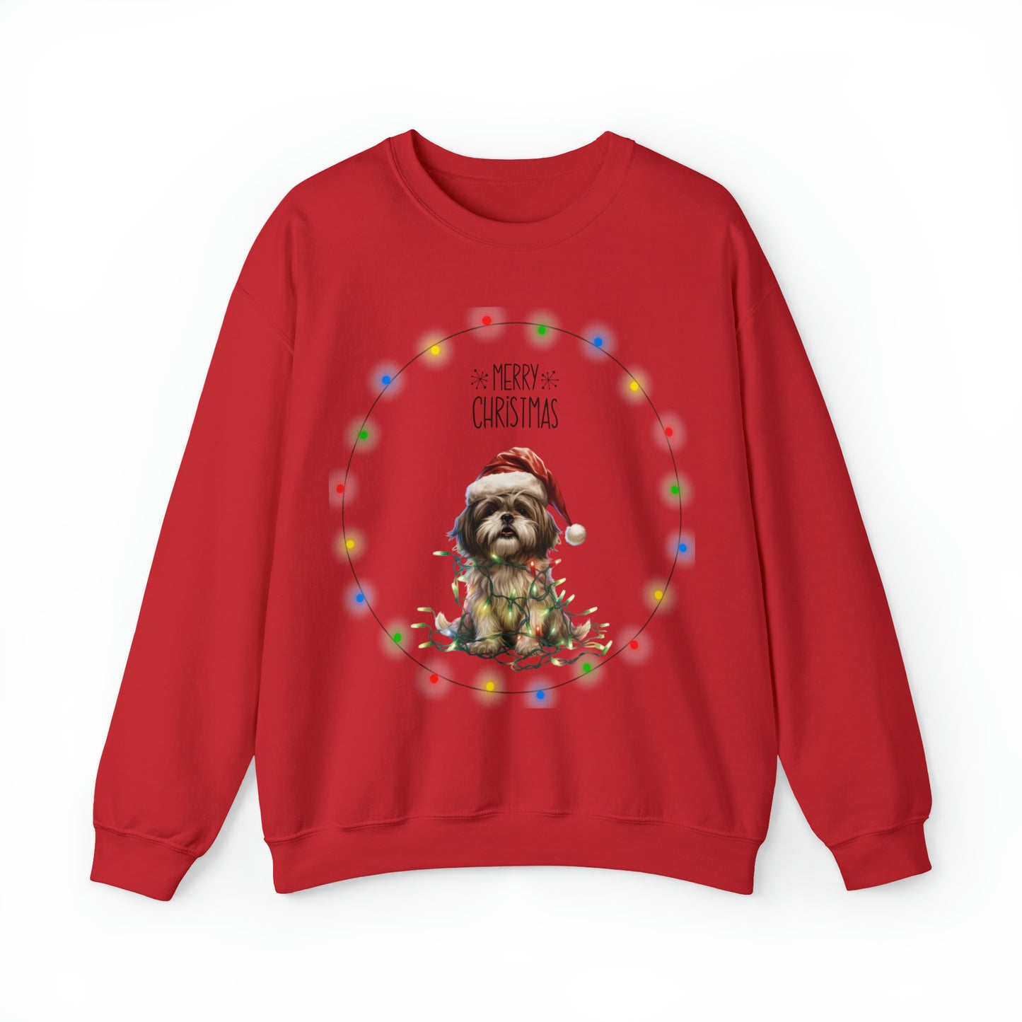 Christmas Dog 9 Unisex Heavy Blend™ Crewneck Sweatshirt