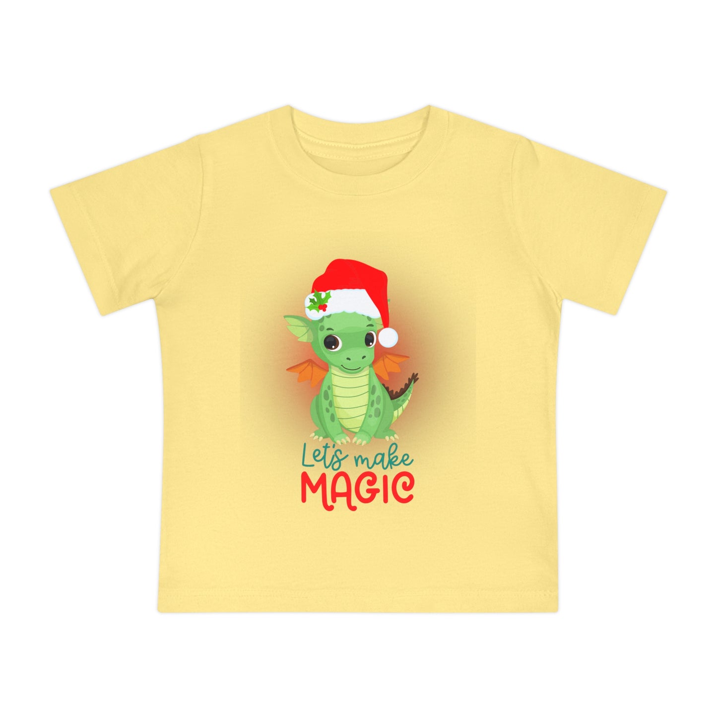 Dragon Let's Make Magic Baby Short Sleeve T-Shirt