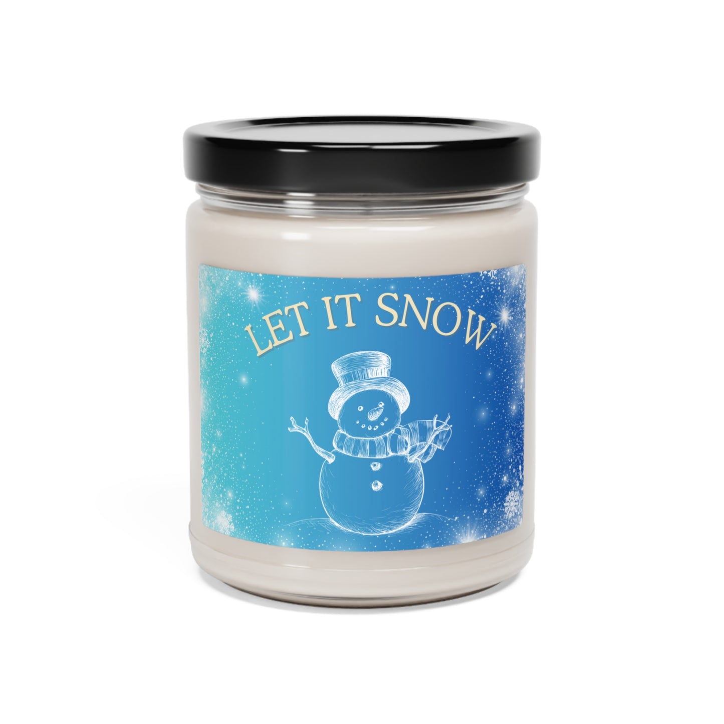 Let It Snow Scented Soy Candle, 9oz