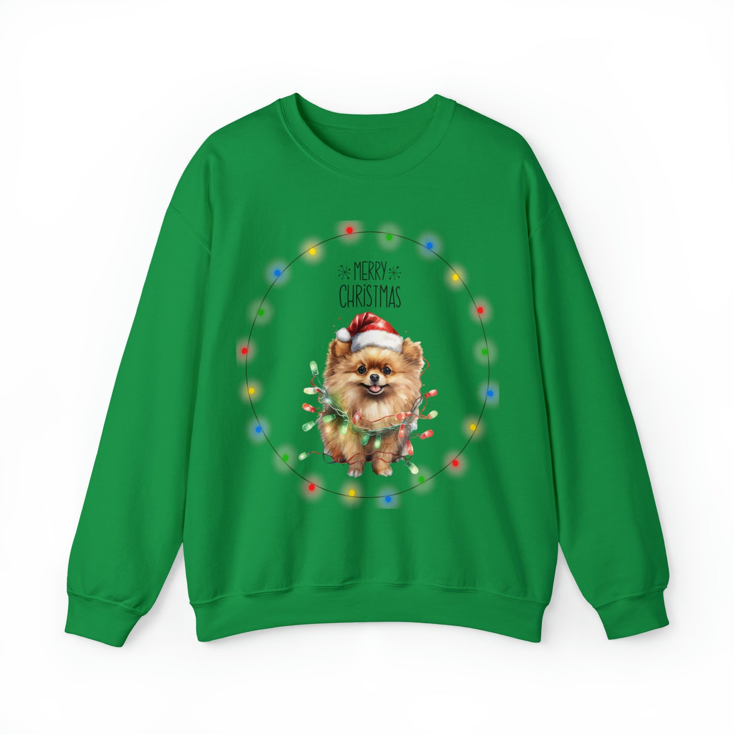 Christmas Dog 24 Unisex Heavy Blend™ Crewneck Sweatshirt