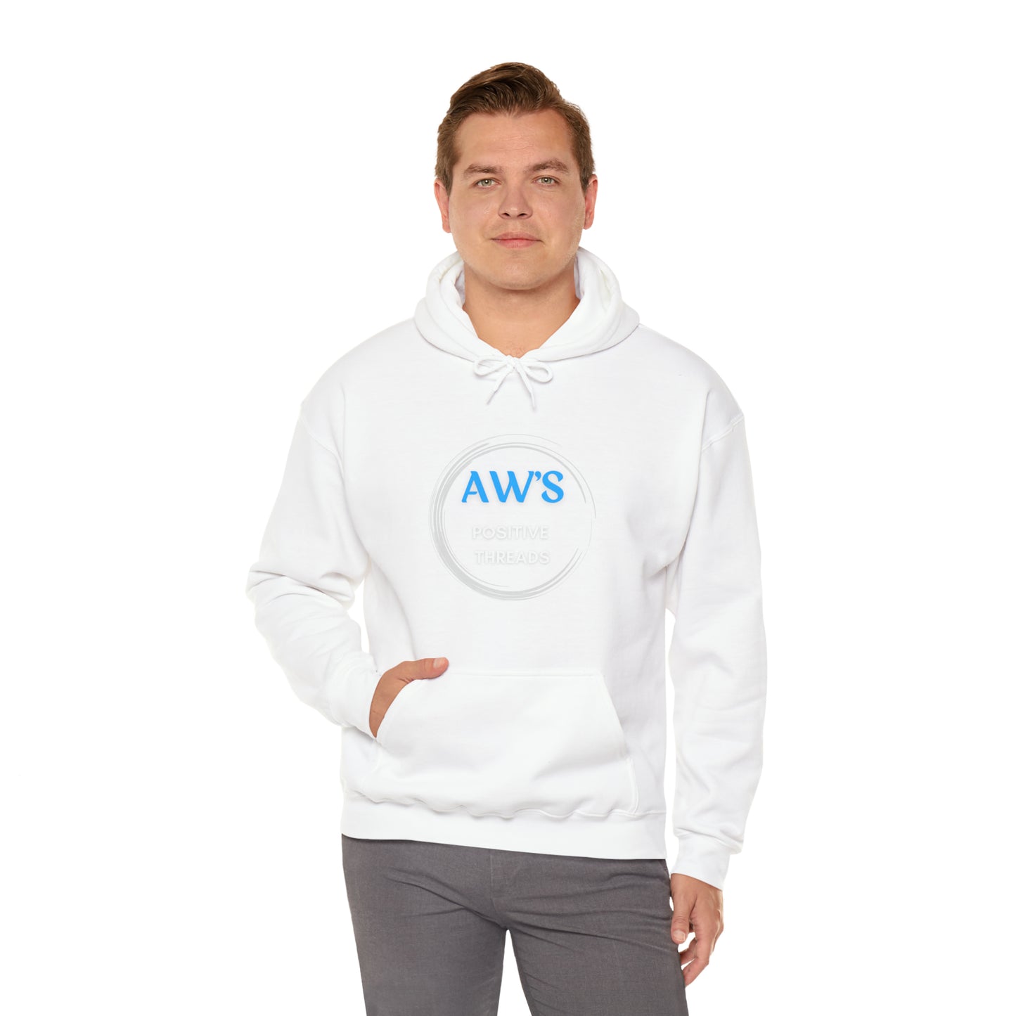 AW's Positive Threads Unisex Heavy Blend™ Hooded Sweatshirt