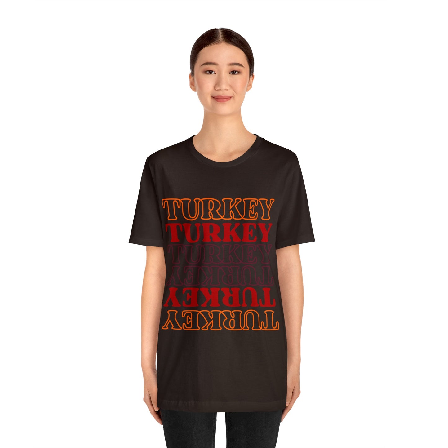 Turkey Turkey Turkey Unisex Jersey Short Sleeve Tee