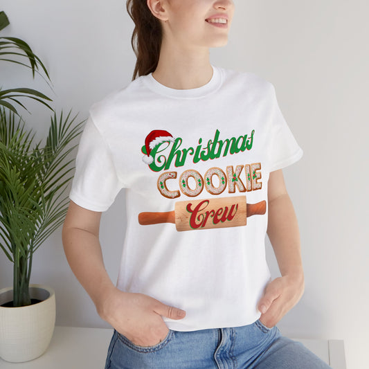 Christmas Cookie Crew Unisex Jersey Short Sleeve Tee
