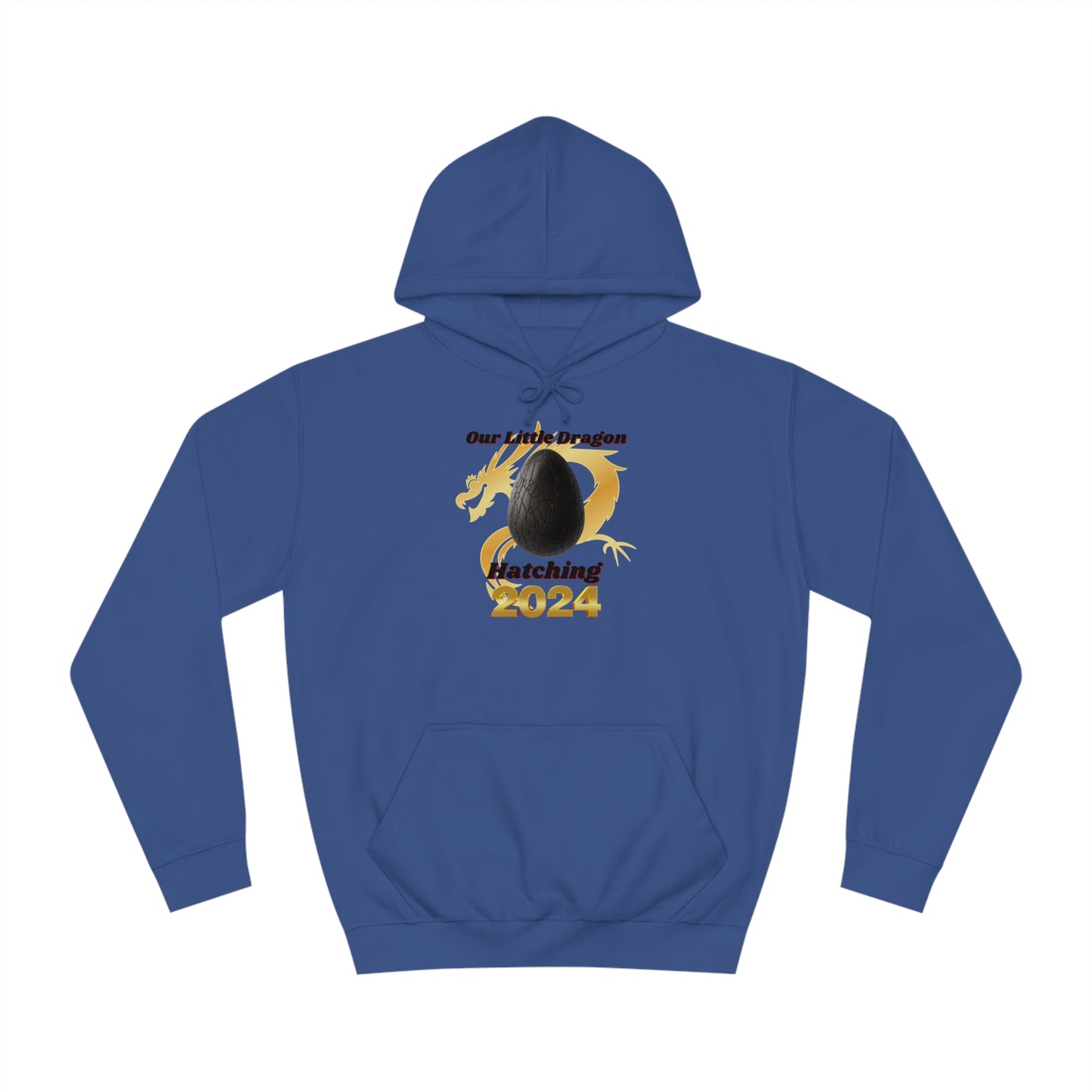 Our Little Dragon Hatching 2024 Unisex College Hoodie