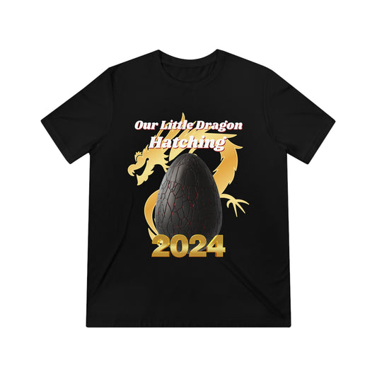 2024 Our Little Dragon Hatching Unisex Triblend Tee