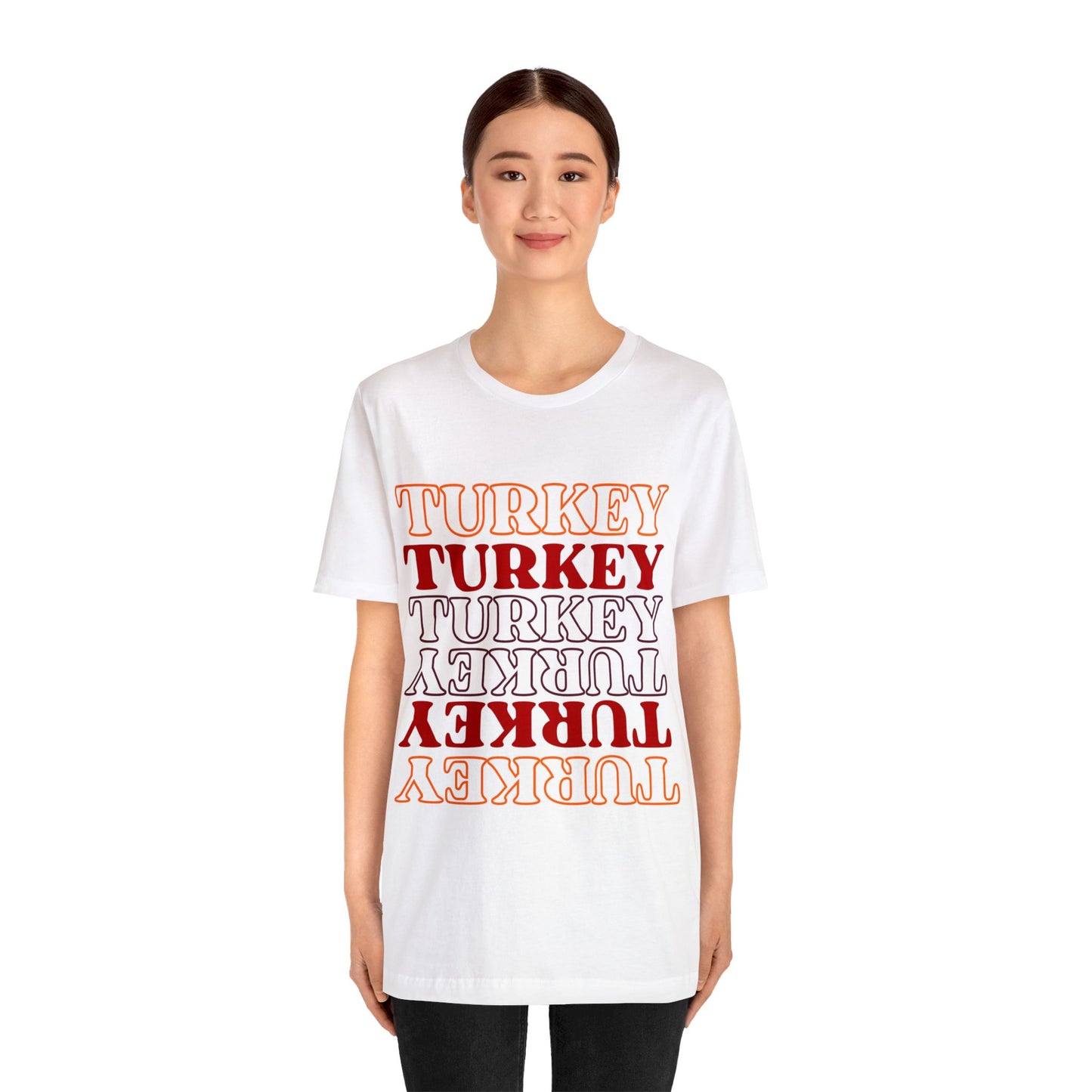 Turkey Turkey Turkey Unisex Jersey Short Sleeve Tee