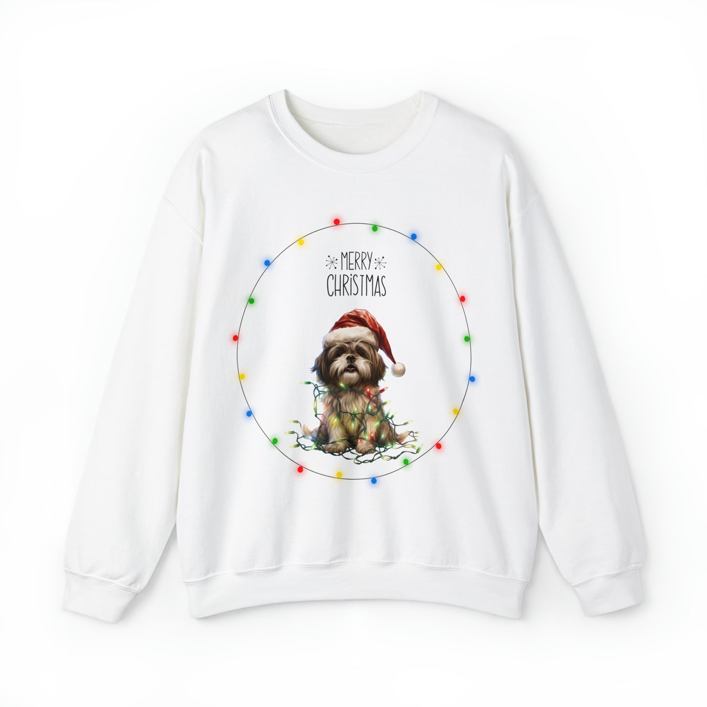 Christmas Dog 9 Unisex Heavy Blend™ Crewneck Sweatshirt