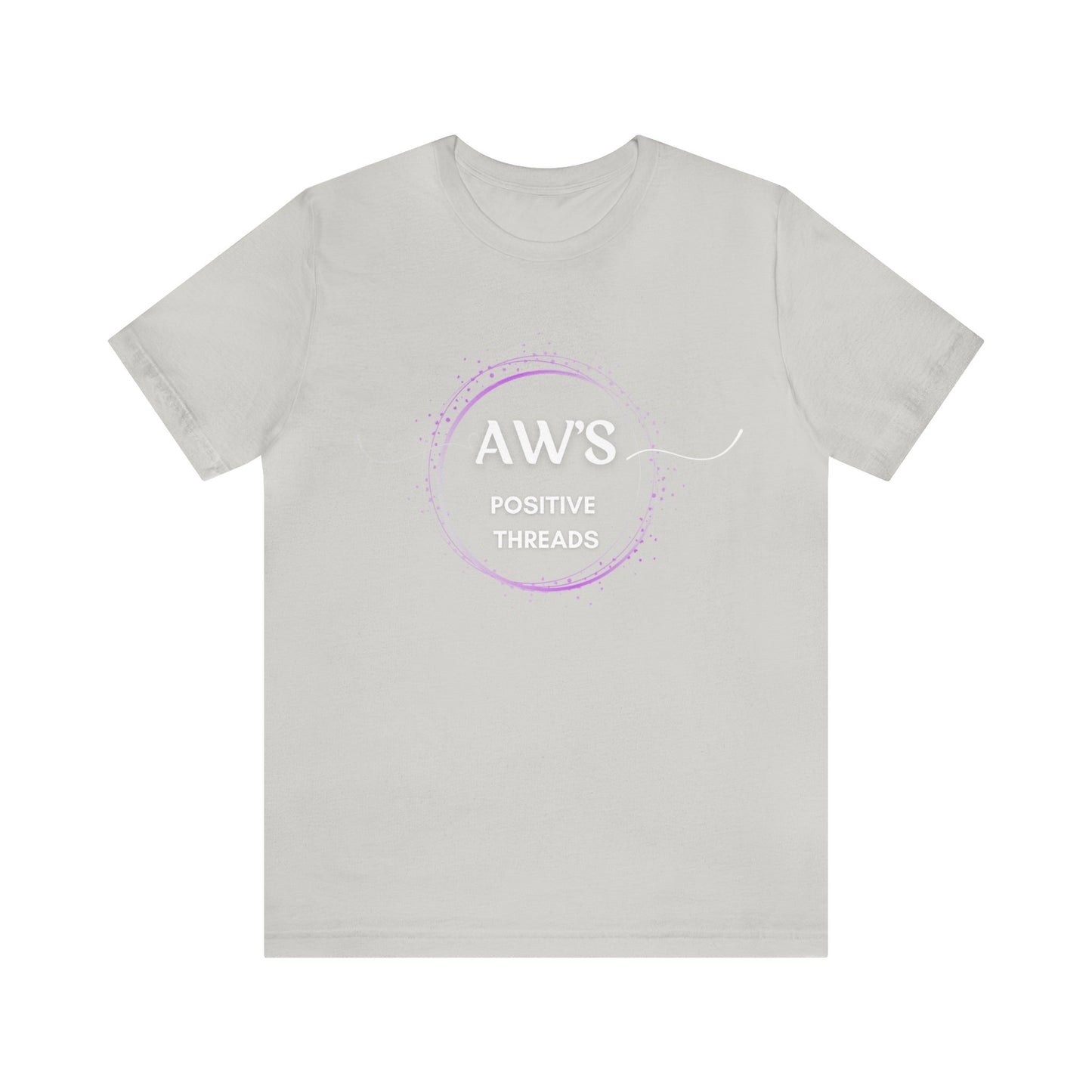 AW's Positive Threads Unisex Jersey Short Sleeve Tee