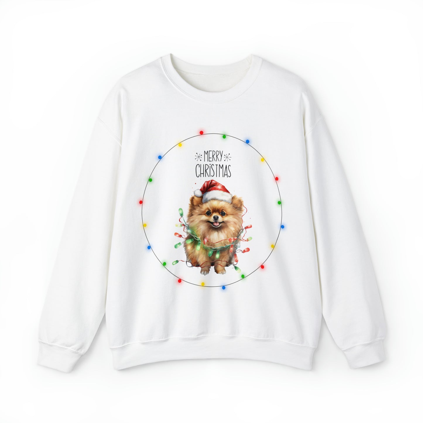 Christmas Dog 24 Unisex Heavy Blend™ Crewneck Sweatshirt